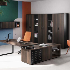 Gus – Ring Leg Wooden Executive Desk