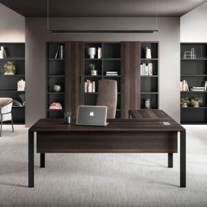 Om U Leg Wooden Executive Desk 2 1