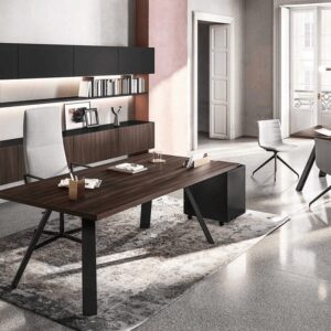 Brooklyn – Metal K-Leg Executive Desk
