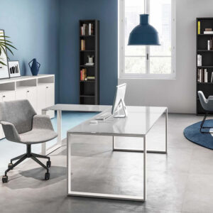Gus – Ring Leg Glass Executive Desk (1)