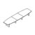 Large Barrel Shape Table (14 Persons)