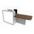 L2400 x D820 x H1150 (Left Side, DDA Access)(When Seated)