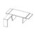 Desk with Standard Return