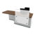 L2400 x D820 x H1150 (Right Side)(When Seated)