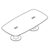 Rounded Corner Shape Table (8 Persons)