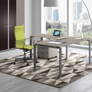 Dante - U Leg Sturdy Office Executive Desk with Optional Return & Pedestal