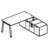 Desk with Credenza Unit