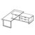Desk with Credenza Unit