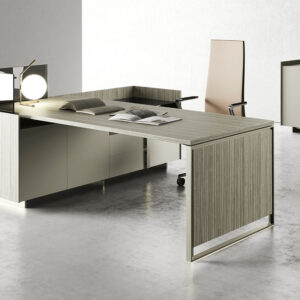 Magenta Operational Desk With Drawer Unit Mainimg