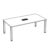 Small Rectangular Shape Table Drilled Holes for Top - Access