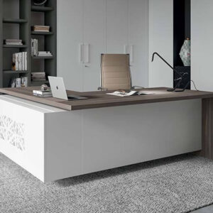 Bruno Grand Executive Desks With Optional Return And Credenza Unit