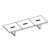 Medium Rectangular Shape Table (12 Persons)