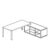 Desk with Credenza Unit