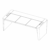 Desk with Leather Inlay