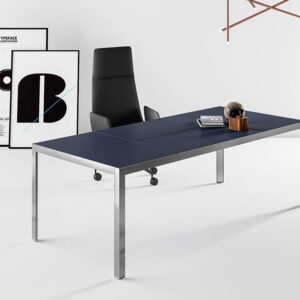 Hype Leather Top Executive Desk Main Image