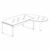 Desk with Return (Right Side)