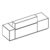 L2800 x D800 x H1250 mm (Right Side)(When Seated)