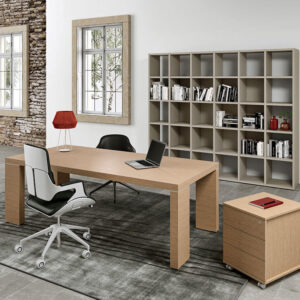 Alcee Executive Desk With Optional Credenza Unit Main Image
