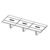 Large Rectangular Shape Table with Leather Insert (12 and 14 Persons)