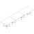 Extra Large Rectangular Shape Table (22 Persons)