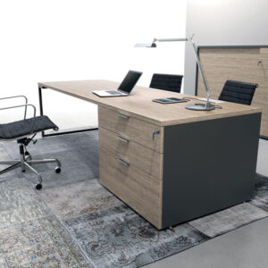 Lucan Executive Desk With Drawer Unit Main Image