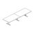 Medium Rectangular Shape Table (12 and 16 Person)