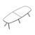 Medium Oval Shape Table