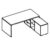 Desk with Credenza Unit