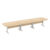 Large Rounded Corner Shape Table(14, 16 and 20 Persons - T Legs)