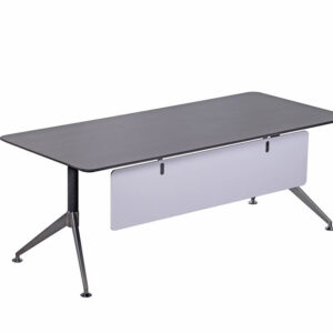 Maceo Executive Desk With Modesty Panel And Optional Credenza Unit Main Image