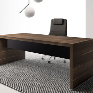 Executive Desk With Optional Return, Pedestal And Credenza Unit 06 Img