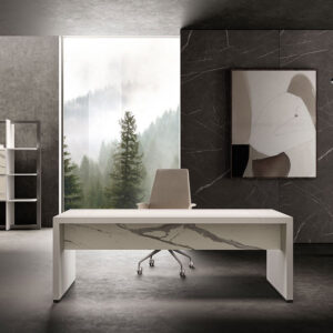 Executive Desk With Optional Return, Pedestal And Credenza Unit 08 Img