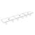 Extra Large Rectangular Shape Table (20 and 22 Persons)