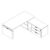 Desk with Credenza Unit