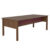 Desk with Half Modesty Panel