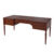 Desk with 2 Drawers Hanging Pedestal (Wood Finish Top)