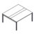 Small Rectangular Shape Table (4, 6 and 8 Persons)