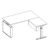 Desk with Return