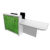 L2400 x D893 x H1150 (Left Side, DDA Access)(When Seated)