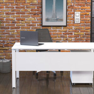 Faro Rectangular Executive Desk With Optional Return Unit