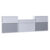 L2400 x D800 x H1215 mm (Desk without Glass Shelf)