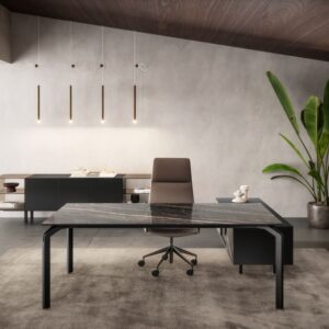 Vinny 6 – Laminam Top Executive Desk 2