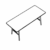 Small Rectangle Shape Table (6 Person)