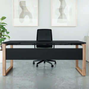 Columbo 2 Executive Desk With Loop Leg 1