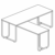 Desk with Return