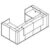 L3240x D1705 x H1159 mm (Front Overhang Panel)