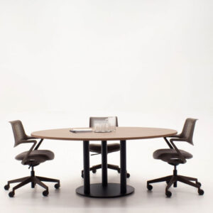 Freya 1 Round Shaped Meeting Table Main Image