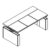 Desk with Leather Insert
