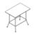 Rectangular Shape Table (4 and 6 Persons)