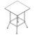 Square Shape Table (2 and 4 Persons)